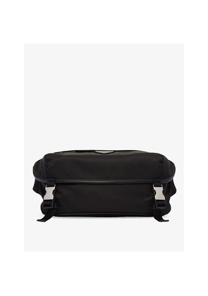 Mens Prada Re-Nylon Leather and Nylon Shoulder Bag