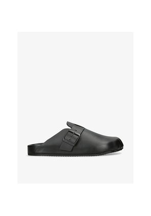 Mens Balenciaga Sunday Leather Mules