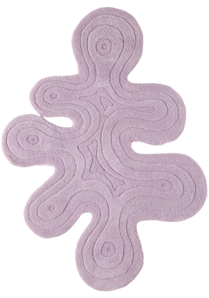 Mush Studios SSENSE Exclusive Purple Small Dune Rug