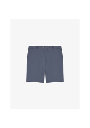Mens Reiss Wicket Stretch-Cotton Chino Shorts