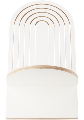 Curves by Sean Brown White Archway Chair