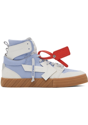 Off-White Blue & White Floating Arrow Sneakers