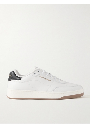 SAINT LAURENT - SL/61 Leather Sneakers - Men - White - EU 40