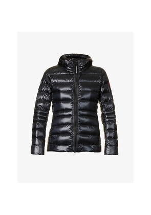 Womens Canada Goose Cypress Hooded Shell-Down Jacket