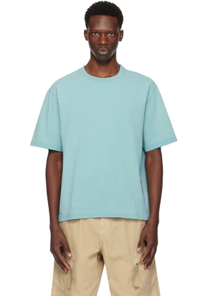 Maison Kitsuné Blue Sunrise Tag T-Shirt