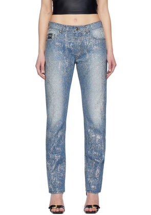 Versace Jeans Couture Indigo Animalier Jeans