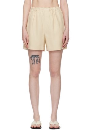 Loulou de Saison Beige Seto Shorts