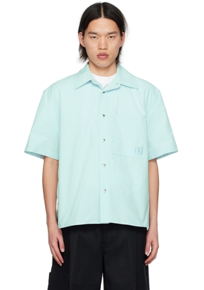 WOOYOUNGMI Blue Vented Shirt