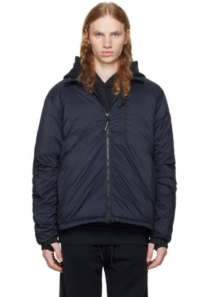 Canada Goose Navy Lodge Down Jacket