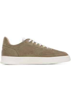 Spalwart Brown Smash Low Suede Sneakers