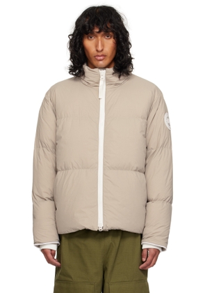 Canada Goose Beige Lawrence Puffer Down Jacket