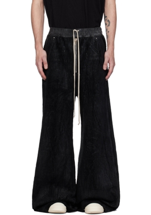 Rick Owens DRKSHDW Black Porterville Geth Belas Trousers