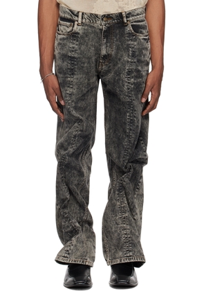 Y/Project SSENSE Exclusive Black Jeans