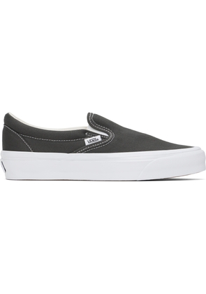 Vans Gray Classic Slip-on Sneakers