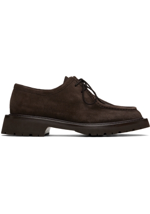 Legres Brown New Lace-Up Derbys