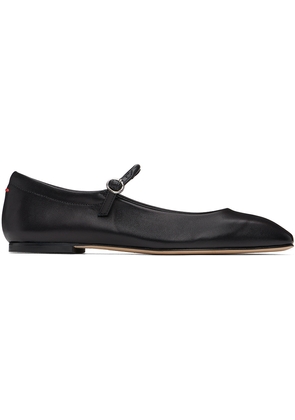 Aeyde Black Uma Ballerina Flats