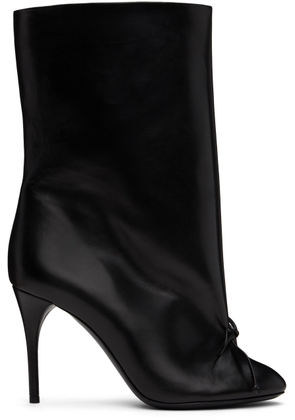 ALAÏA Black Decollete Low Boots