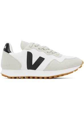 VEJA Gray & White SDU Rec Alveomesh Sneakers
