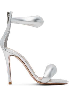 Gianvito Rossi Silver Bijoux Heeled Sandals