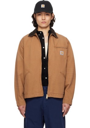 Carhartt Work In Progress Tan OG Detroit Jacket