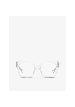 Womens Miu Miu Mu 04Uv Square-Frame Acetate Glasses