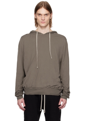 Rick Owens DRKSHDW Gray Hollywood Oversized Hoodie