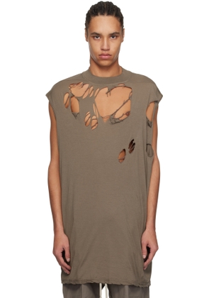Rick Owens DRKSHDW Gray Hollywood Tarp T-shirt