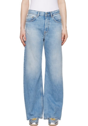 Acne Studios Blue Loose Fit 2021F Jeans