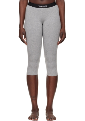 TOM FORD Gray Modal Yoga Short Leggings