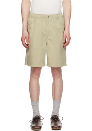 NORSE PROJECTS Beige Ragnar Fine Broken Twill Shorts