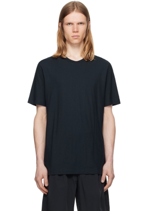 NORSE PROJECTS Navy Jakob Cotton Crêpe T-shirt