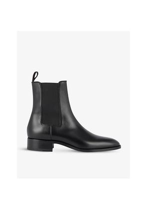 Mens Christian Louboutin Samson Leather Chelsea Boots