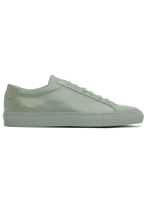 Common Projects Green Original Achilles Low Sneakers