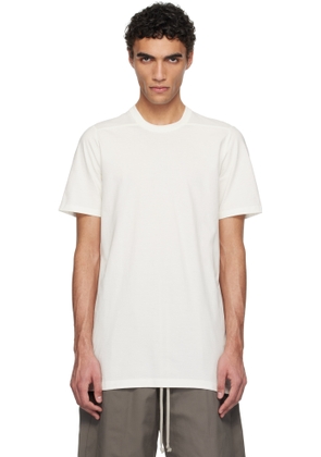 Rick Owens Off-White Short Level T-shirt