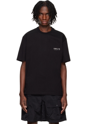 Solid Homme Black 'Paris' T-shirt