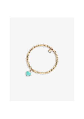 Tiffany & Co Return To TiffanyTM Extra Small 18ct Yellow Gold Beaded Bracelet