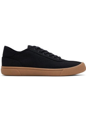 The Row Black Canvas Sneakers