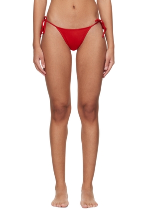 Tropic of C Red Praia Bikini Bottom