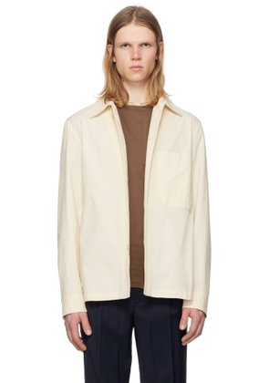 Barena Off-White Cedrone Vion Overshirt