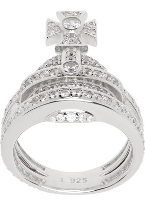 Vivienne Westwood Silver Orb Ring