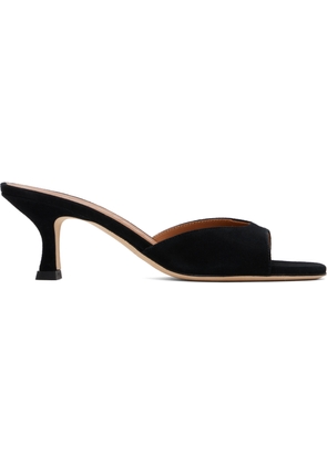 Staud Black Brigitte Mules