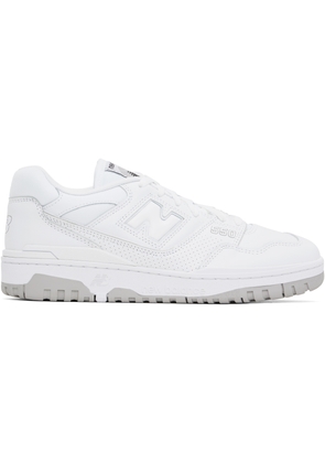 New Balance White BB550 Sneakers