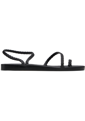 Ancient Greek Sandals Black Eleftheria Sandals