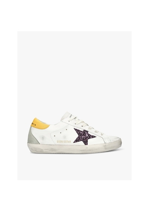 Womens Golden Goose Superstar 82655 Leather Low-Top Trainers