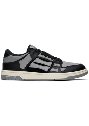 AMIRI Black & Gray Skel-Top Low Sneakers