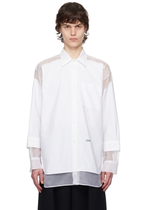 Jean Paul Gaultier White 'The Petit Grand' Shirt