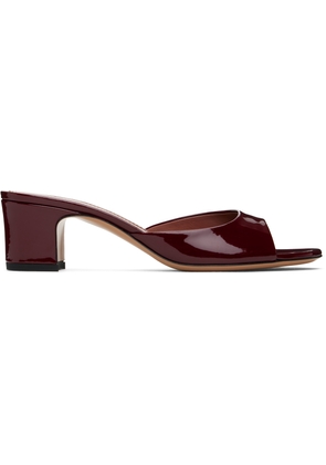 Paris Texas Burgundy Lara 50 Mules
