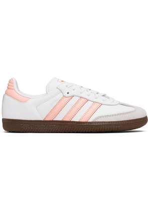 adidas Originals White Samba OG Sneakers