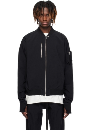 thom/krom Black M SJ 662 Bomber Jacket