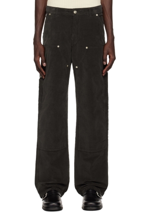 Wales Bonner Brown Kingston Trousers